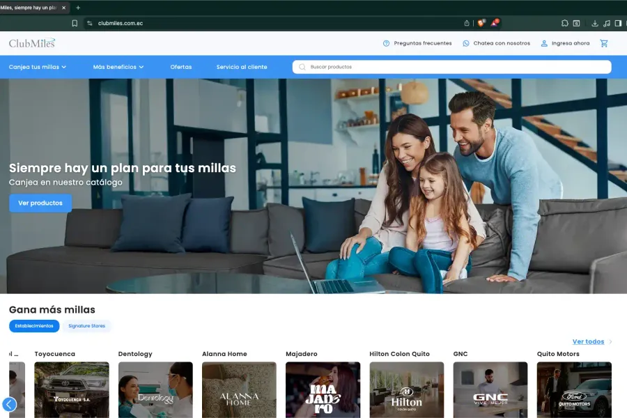 Club Miles Ecuador